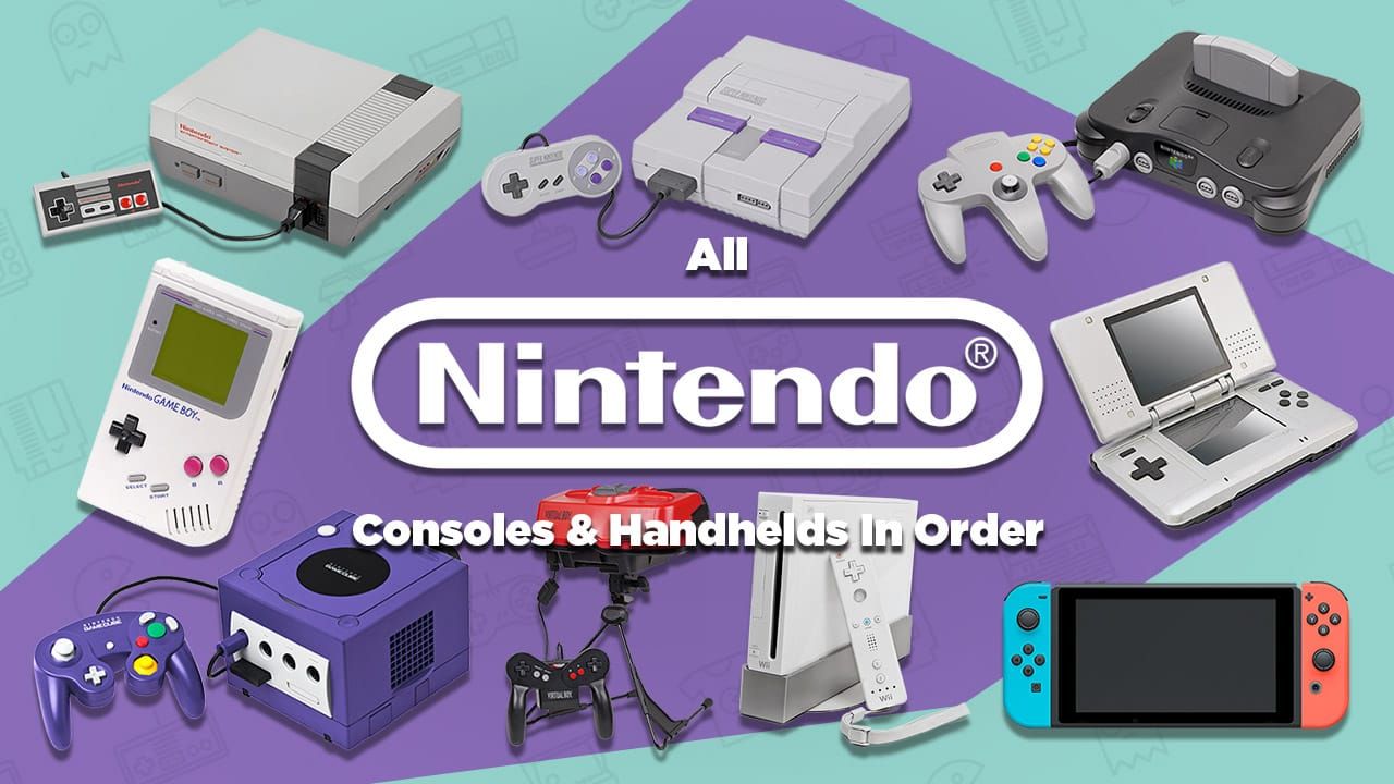 All Nintendo Consoles & Handhelds In Order post image