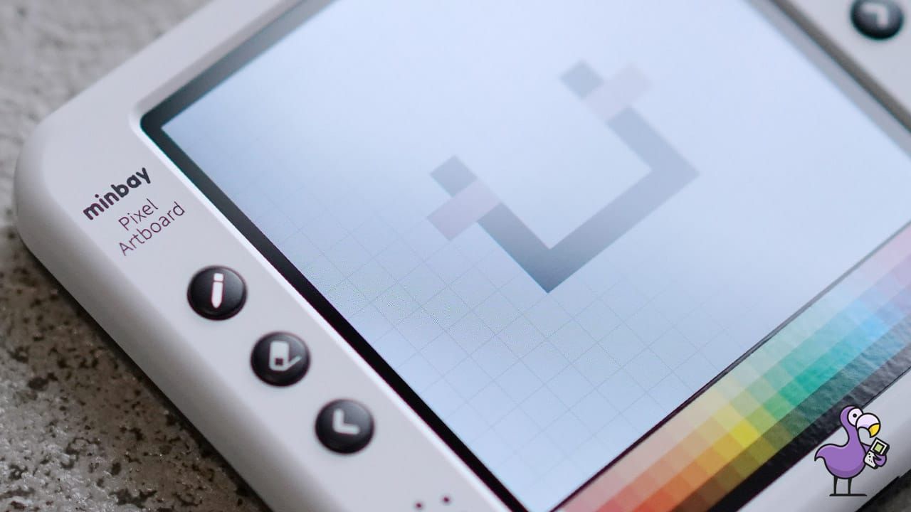 Minbay Pixel Artboard is a Pixel Art Handheld