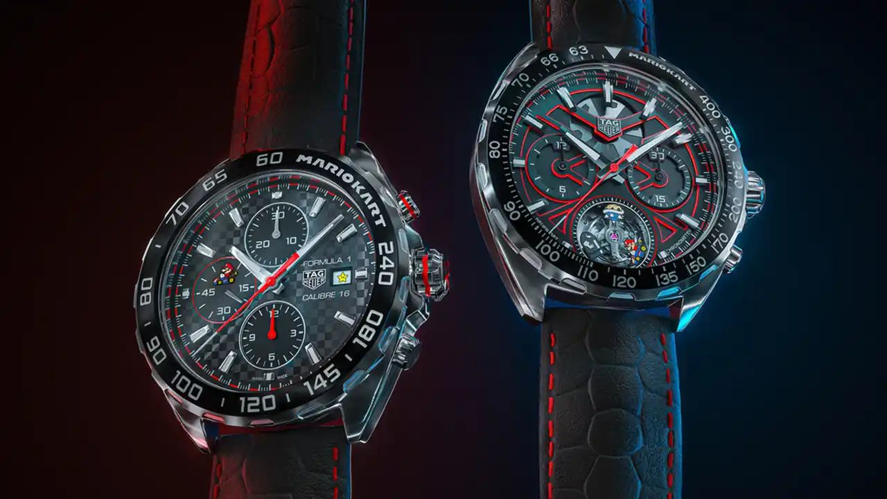 tag heuer mario kart watches
