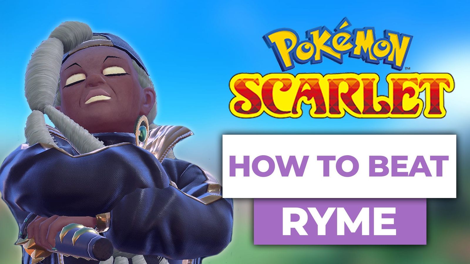 How To Beat Ryme (Montenevera Gym) In Pokemon Scarlet & Violet