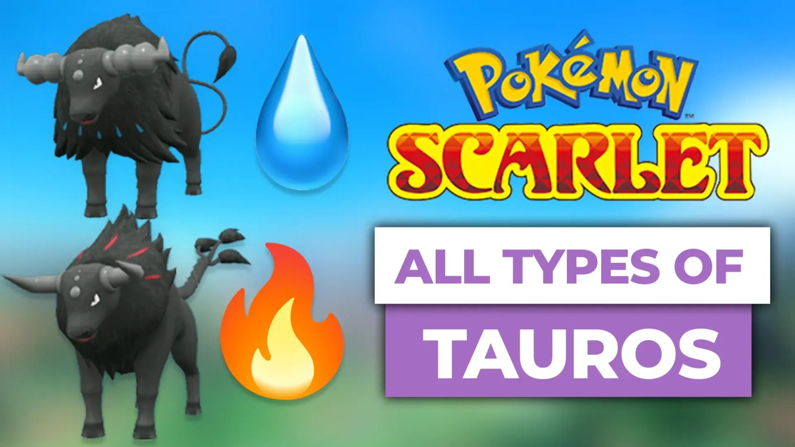 how to get tauros on pokemon scarlet violet