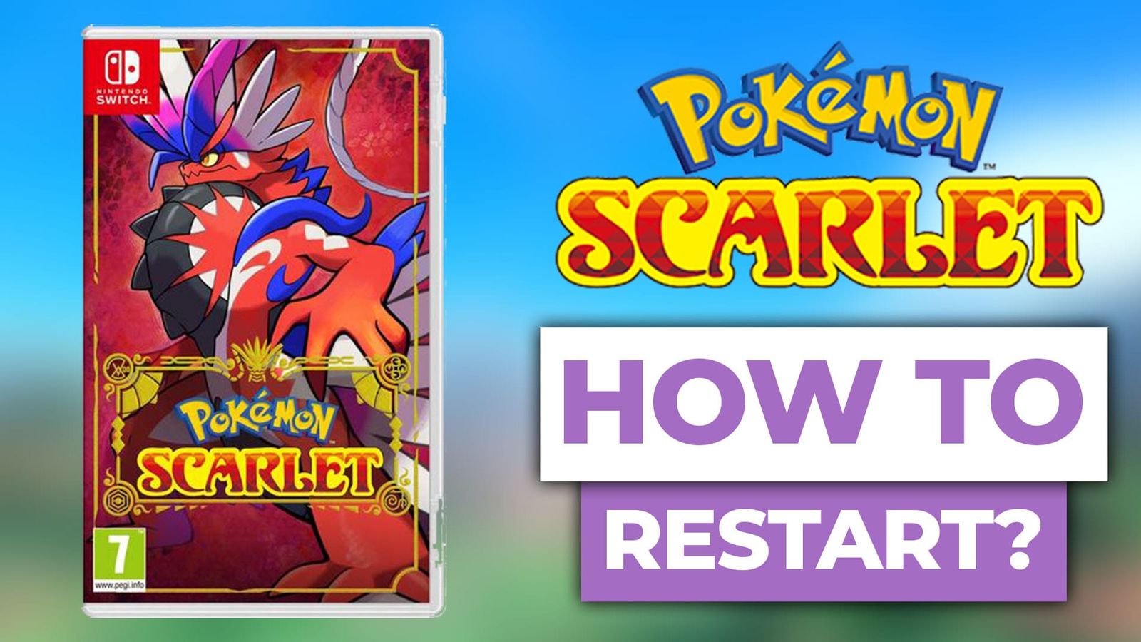 How To Restart Pokemon Scarlet & Violet post image