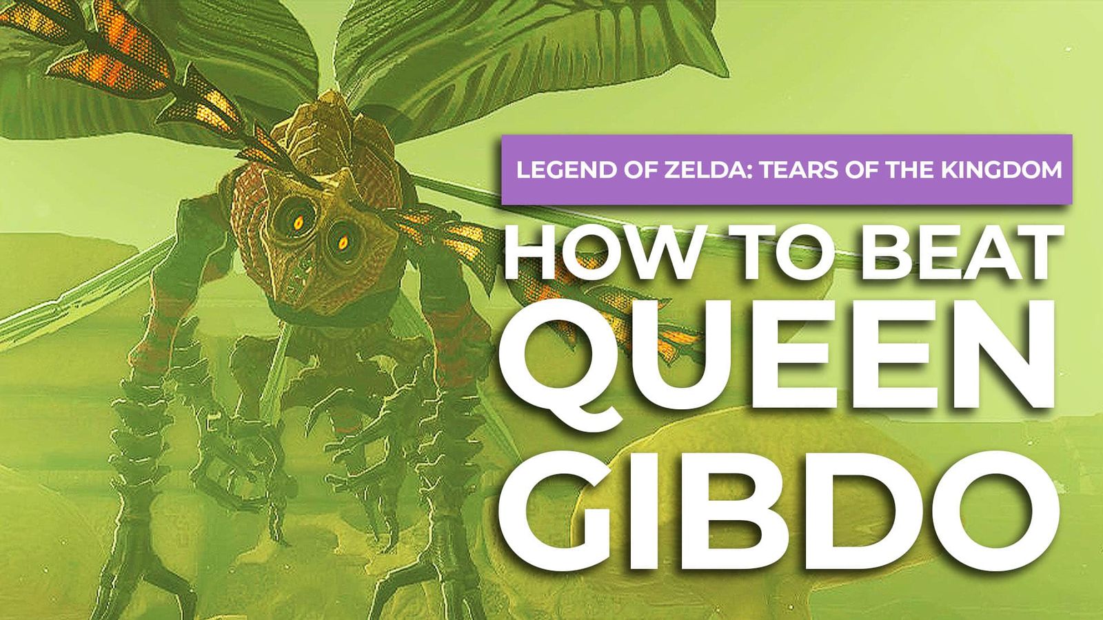 How To Beat Queen Gibdo (Lightning Temple) In Zelda Tears Of The Kingdom