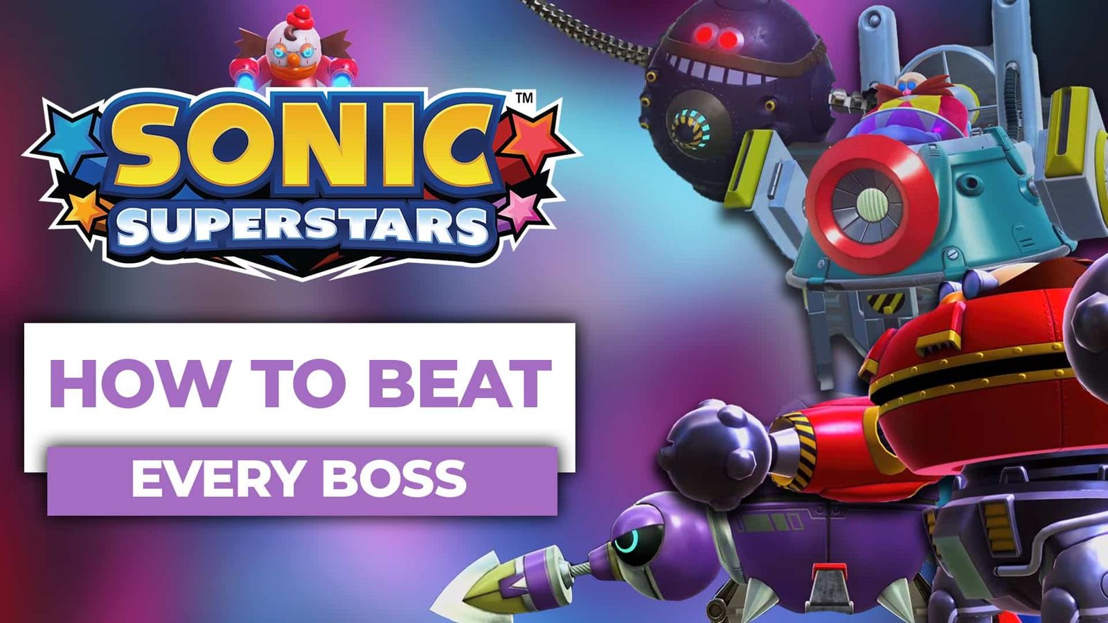 How To Beat Every Boss In Sonic Superstars (The Easy Way)
