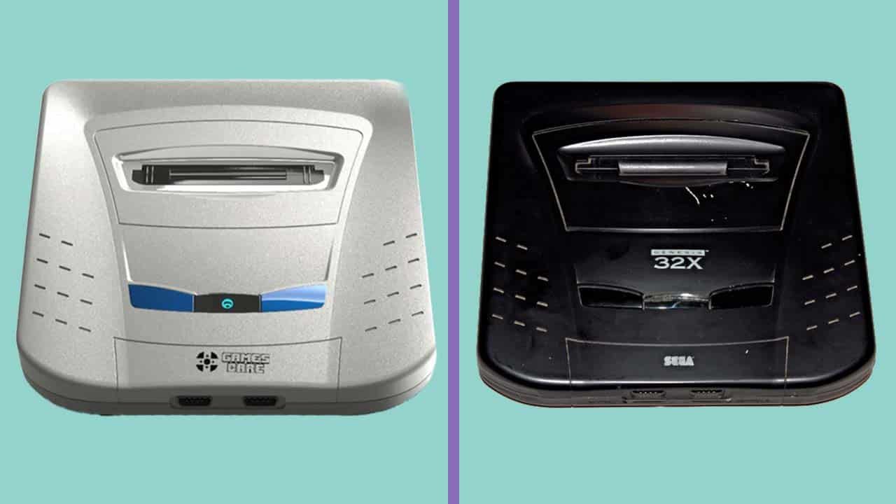 Sega Neptune from GamesCare and the original Sega Neptune design