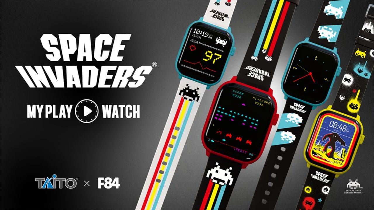 Space Invaders Watch advert from the Kickstarter