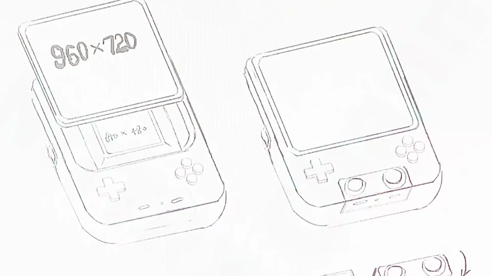 anbernic dual screen leak