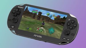 Majora's Mask on a PS Vita