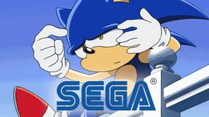 Sonic looking confused