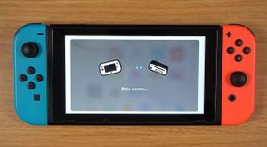Switch connecting to the Wii U
