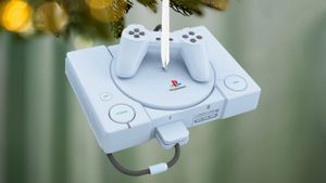 PS1 Christmas ornament