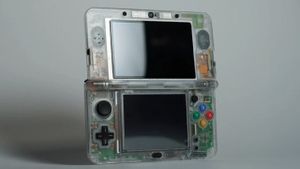 Clear case for Nintendo 3DS