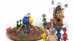 Overview of the LEGO Pikmin set