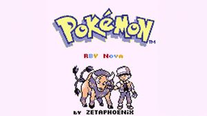 Pokémon RBY Nova game screen