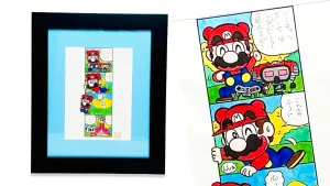 Ultra Rare Hand-Drawn Super Mario Manga Artwork Is Going Up For Auction post feature image
