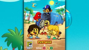 Blink-182 Pac-Man promo poster