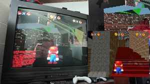 Super Mario running on the 3DO