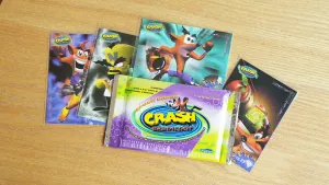 Crash Bandicoot Jr. Sense Trading Cards Are So Rare PSA Won't Grade Them post feature image