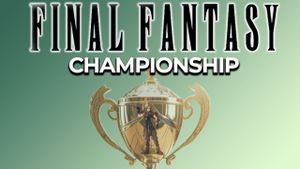 Final Fantasy trophy from Retro Dodo