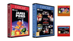 Evercade Release James Pond, The Last Ninja and International Karate Cartridges post feature image