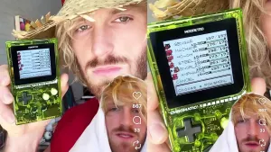 Logan Paul Just Leaked A Green Transparent ModRetro Chromatic post feature image