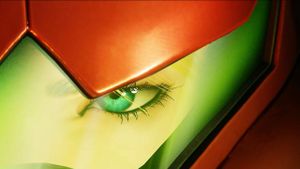 Samus Aran's eye