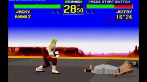 Virtua Fighter running at 60fps