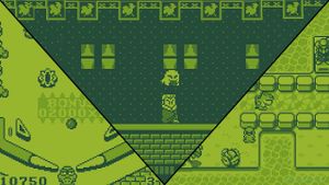 Three games on the Game Boy