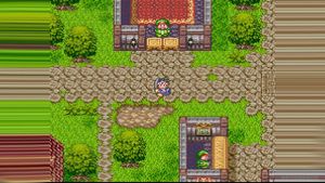 Dragon Quest 3 running on the Sega Mega Drive