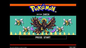 Pokémon Zarza logo
