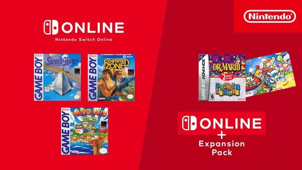 Nintendo games on NSO