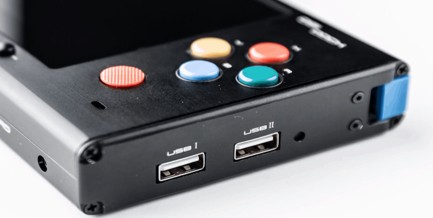 Digi Dock USB ports on the side of the console