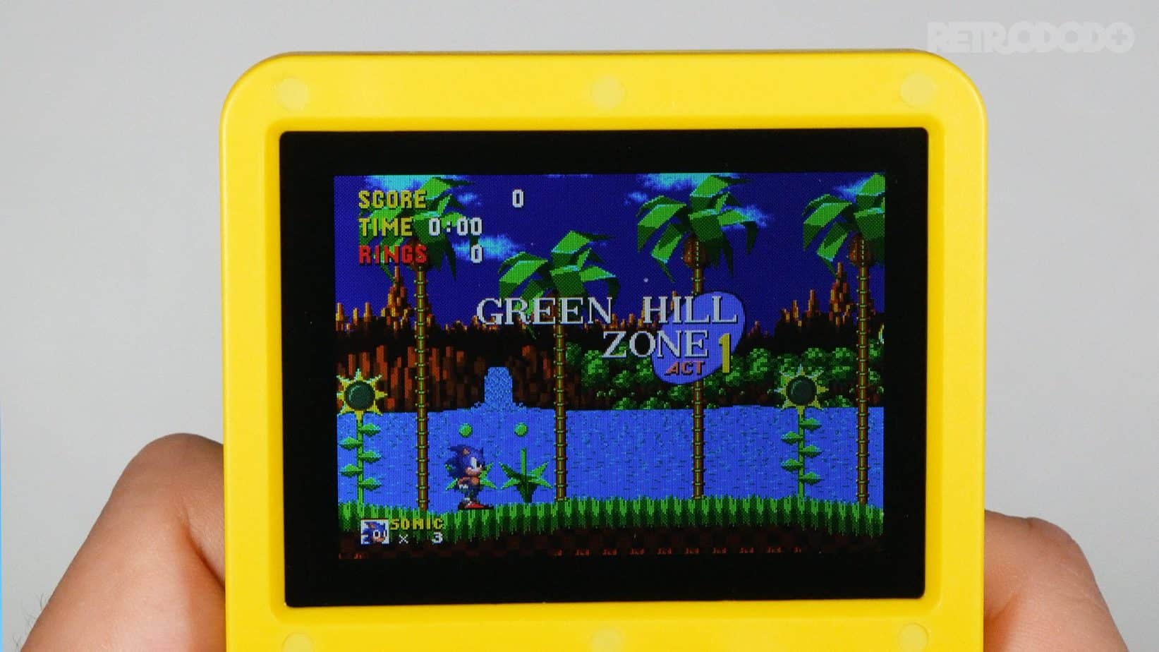 powkiddy v90 mega drive gameplay