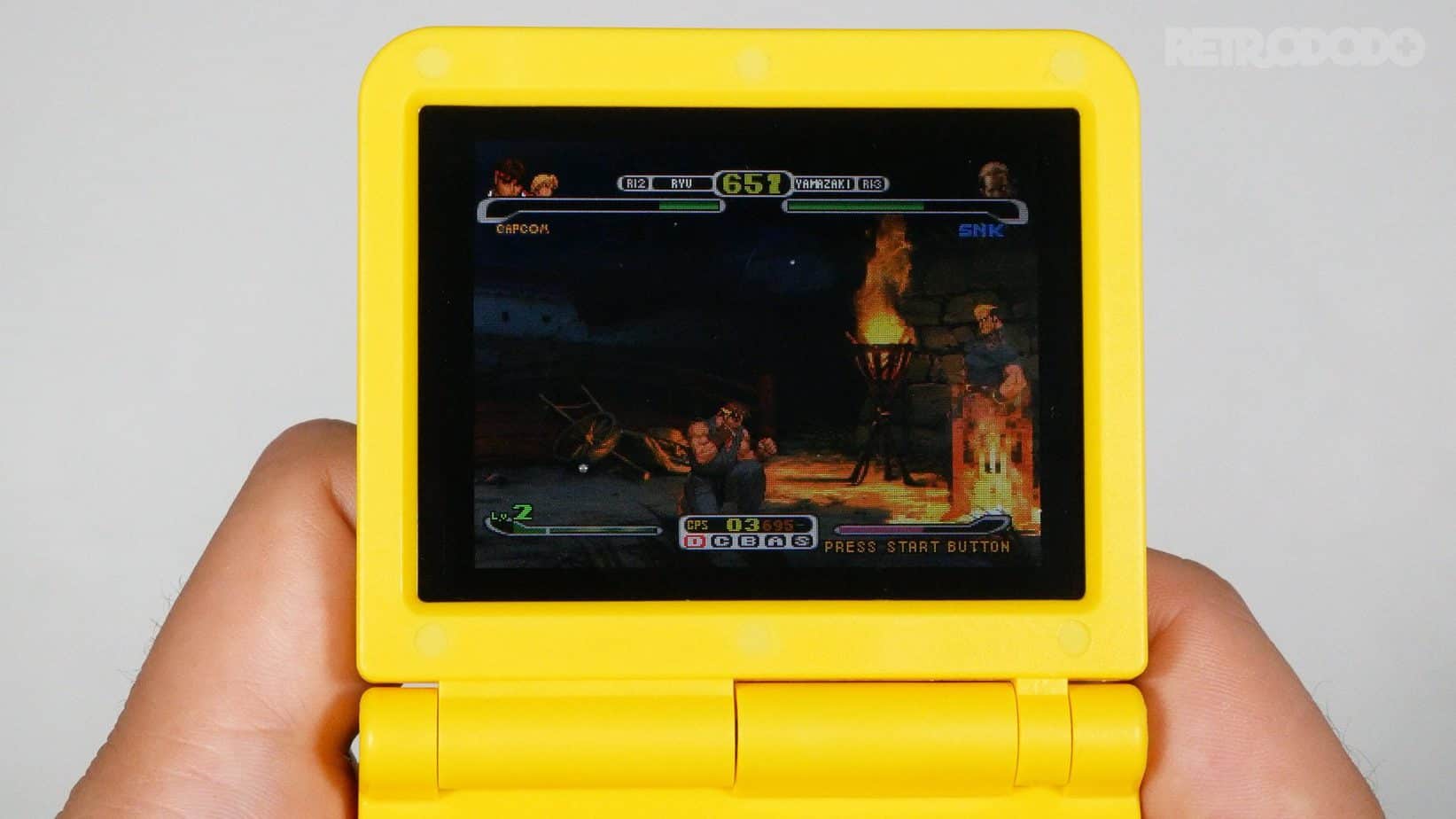 powkiddy v90 ps1 gameplay