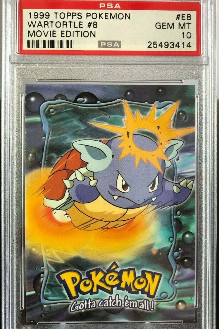 Wartortle Collectors Card