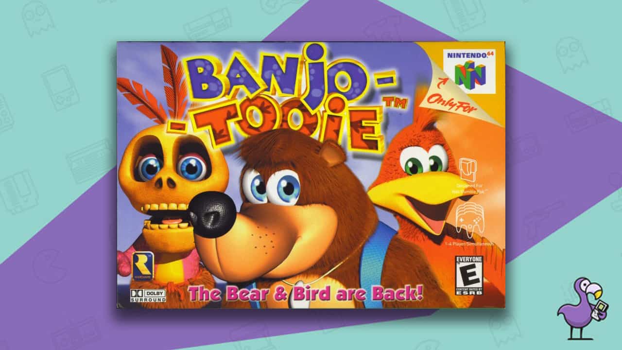 Banjo Tooie game case for the Nintendo 64