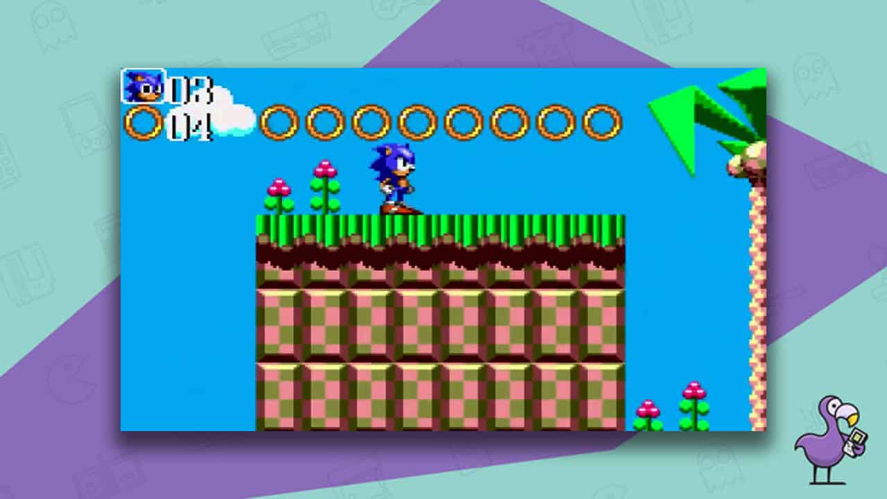Sonic Chaos gameplay