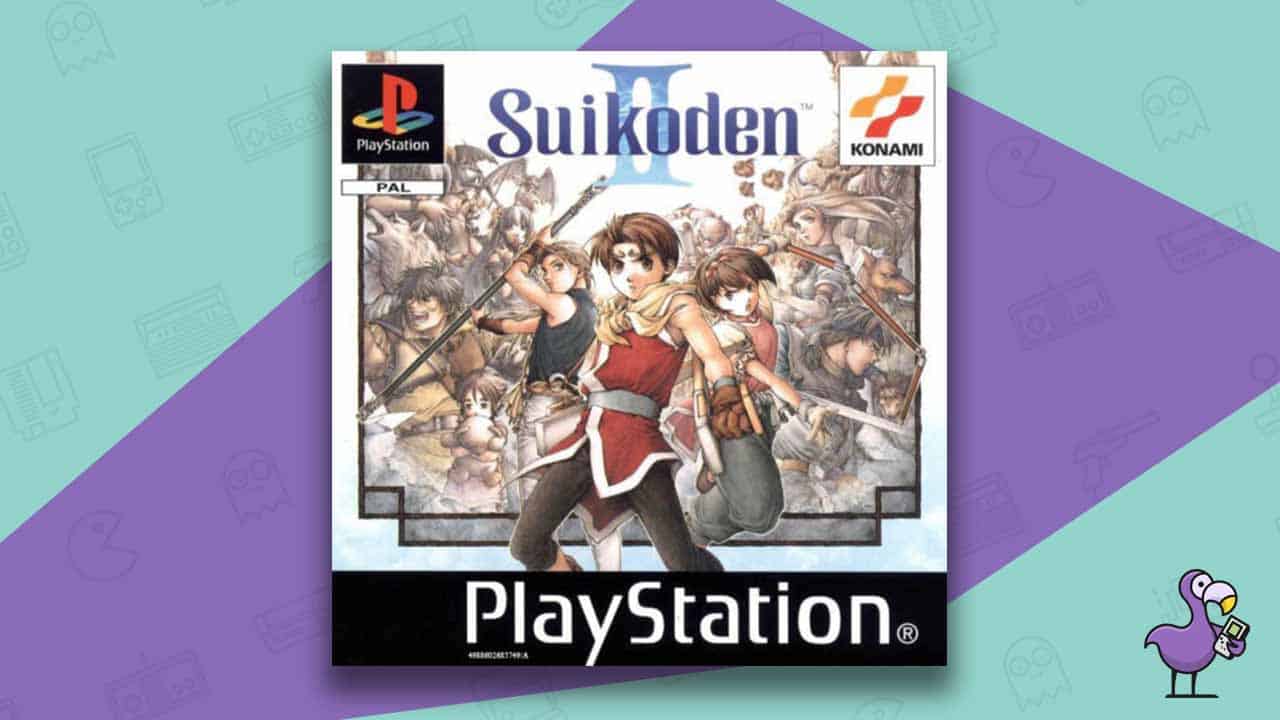 Suikoden 2 game case cover art