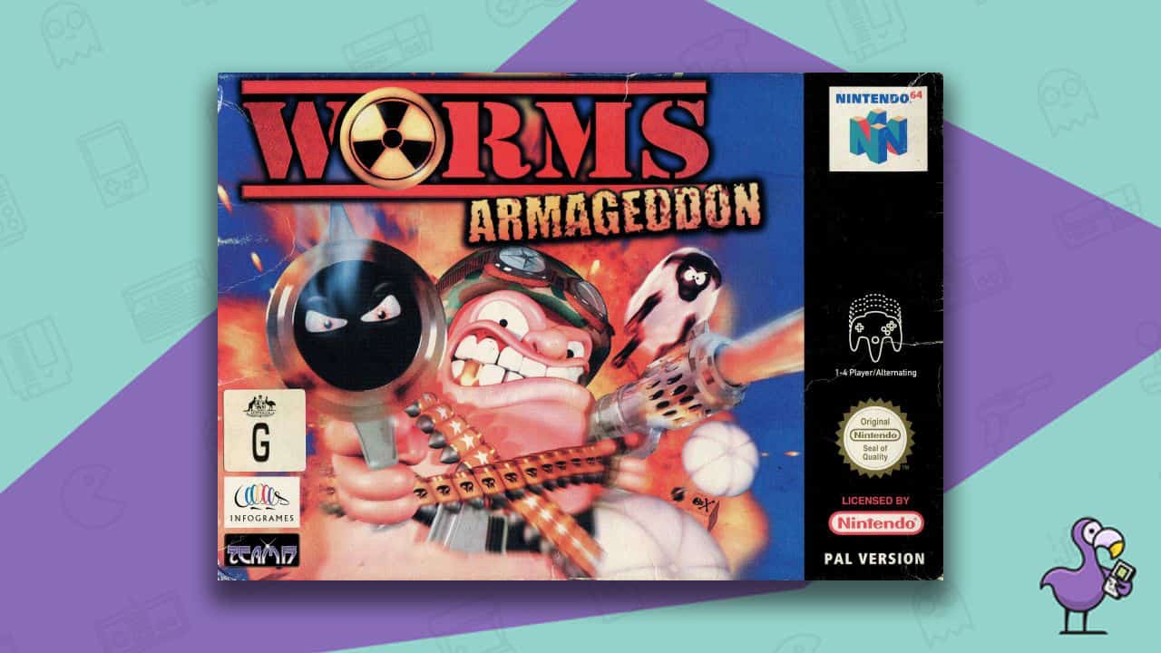 Worms: Armageddon game box art 