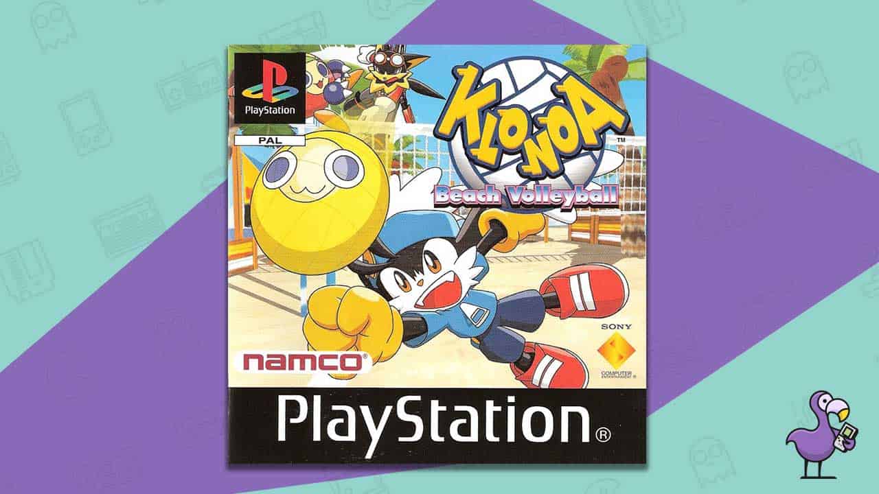 klonoa beach volleyball game case cover art