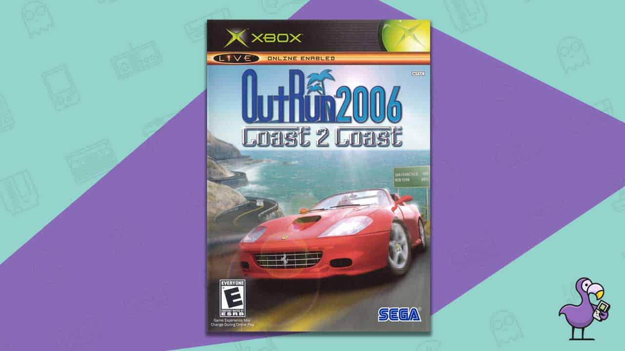 outrun coast to coast xbox game box