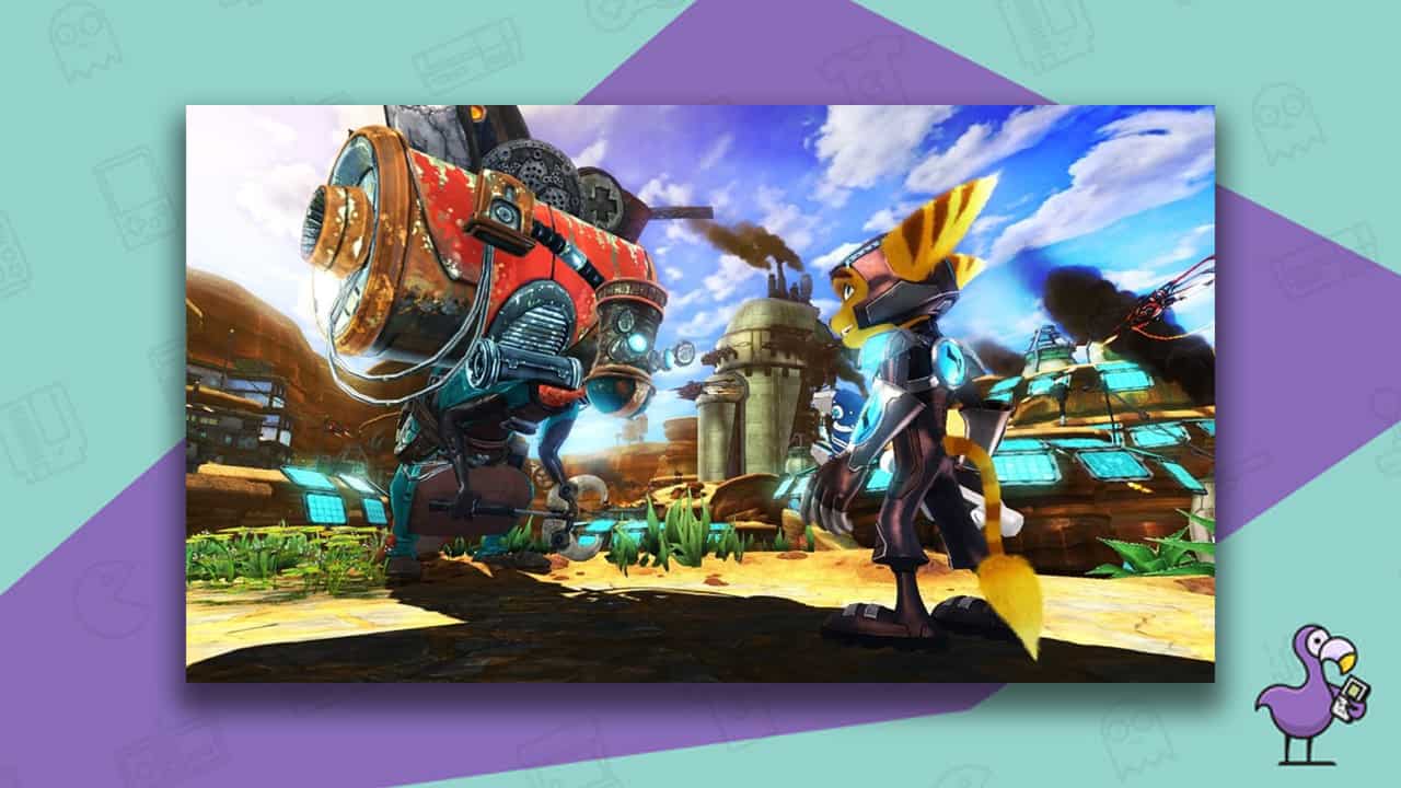 Ratchet & Clank Future: A Crack In Time gameplay