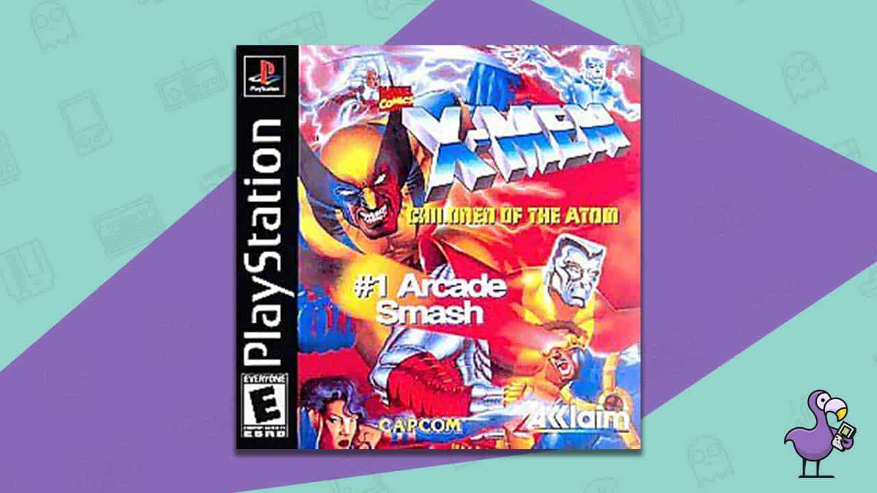 X-men children of the atom game case cover art