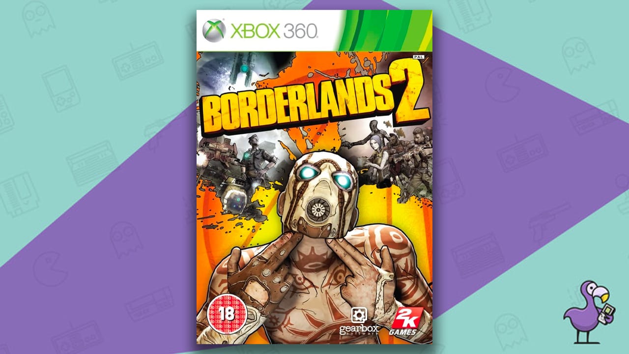 Borderlands 2 Game Case Cover Art