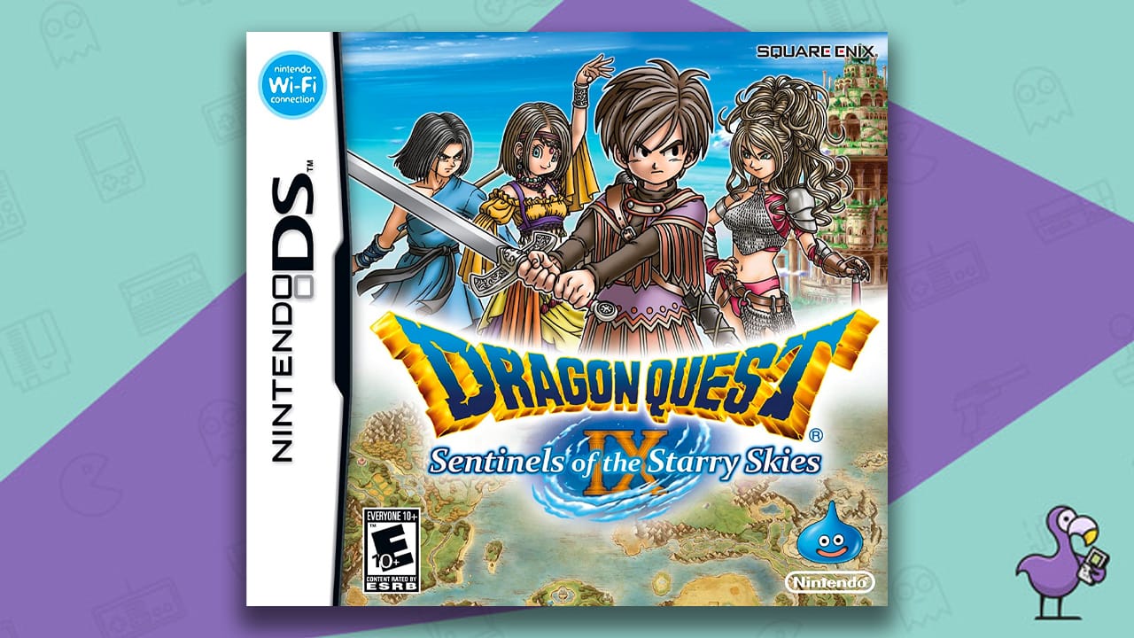 Dragon Quest IX: Sentinels Of The Starry Skies Nintendo DS game case