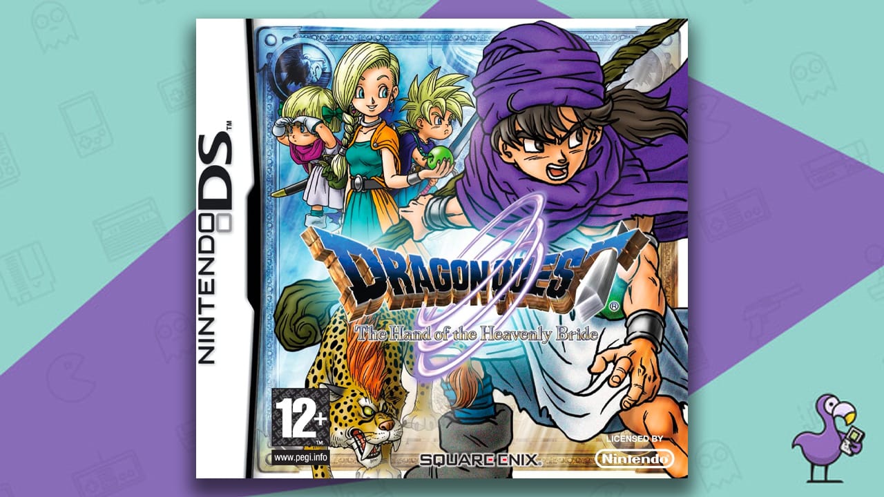  Dragon Quest V: Hand Of The Heavenly Bride Nintendo DS Game Case