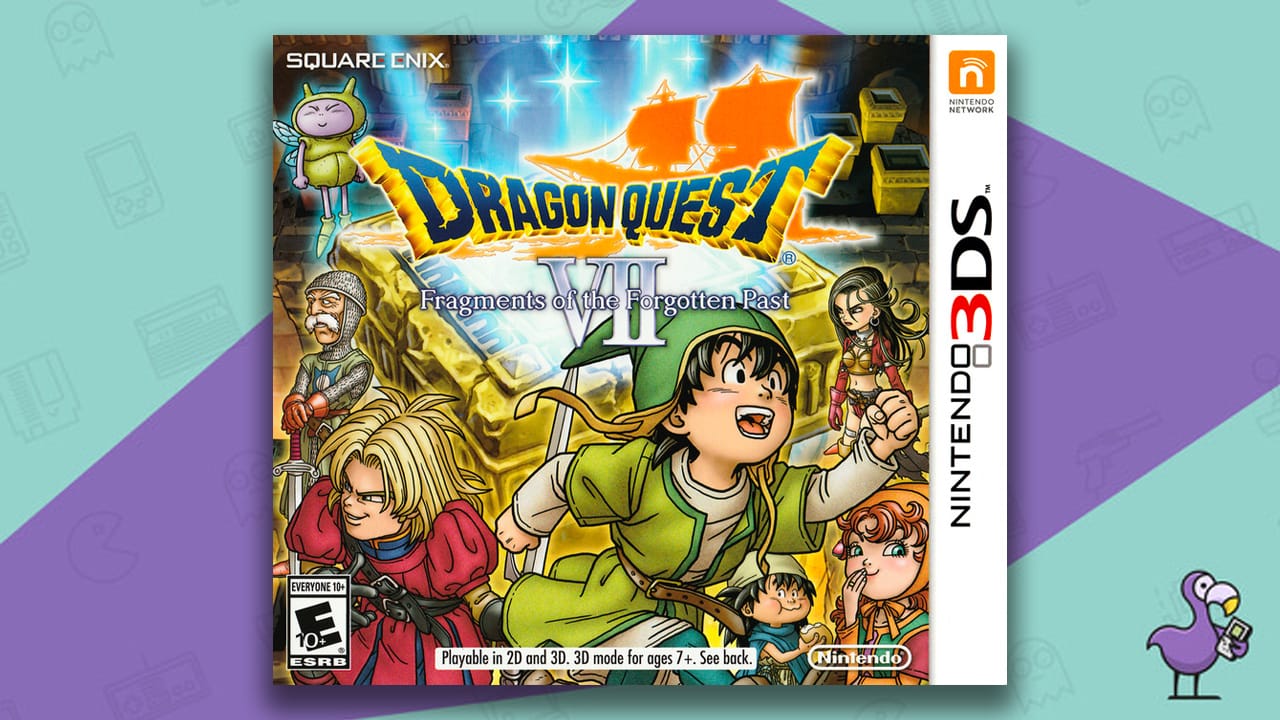 Dragon Quest VII: Fragments Of A Forgotten Past Nintendo 3DS Game Case