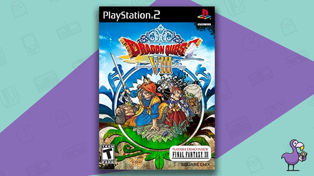 Dragon Quest VIII: Journey Of The Cursed King PS2 Game Case