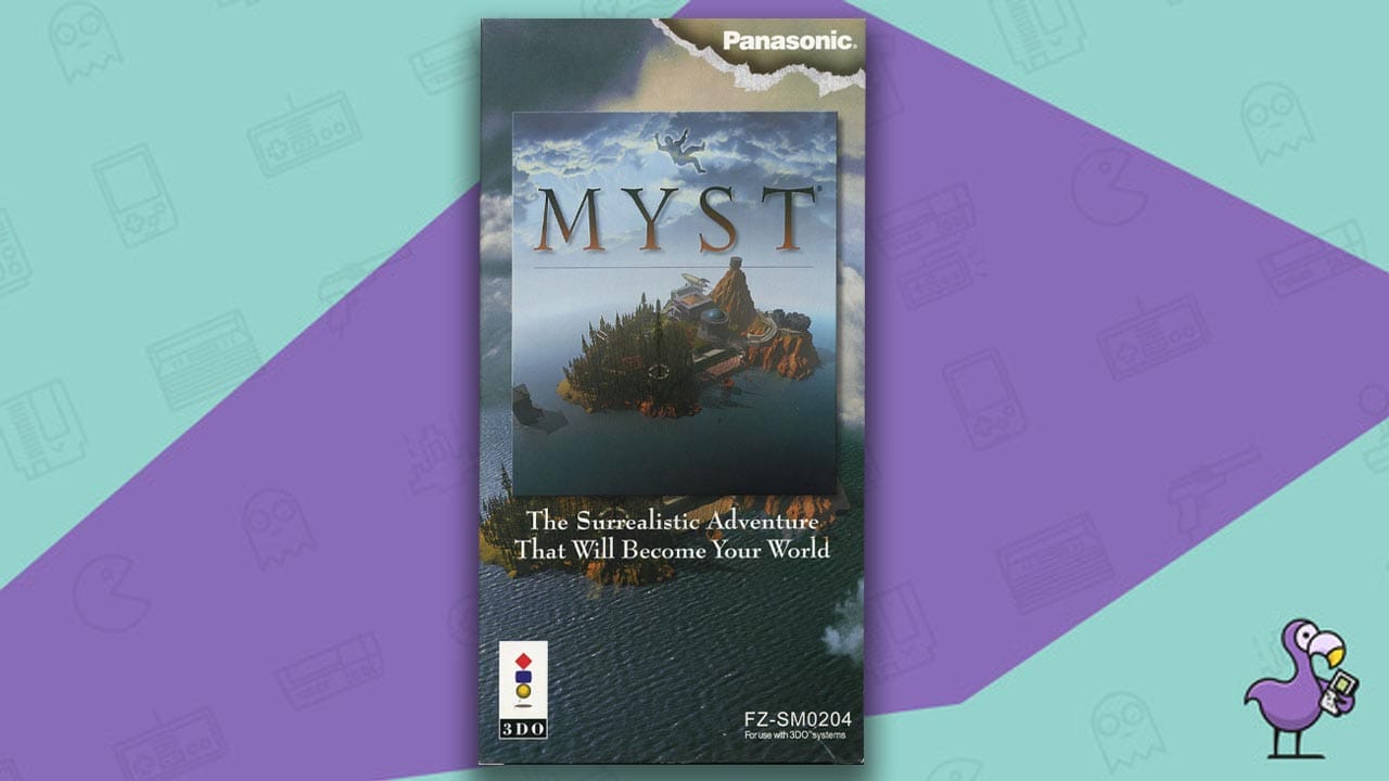 10 Best Point And Click Adventure Games - myst game case 3DO