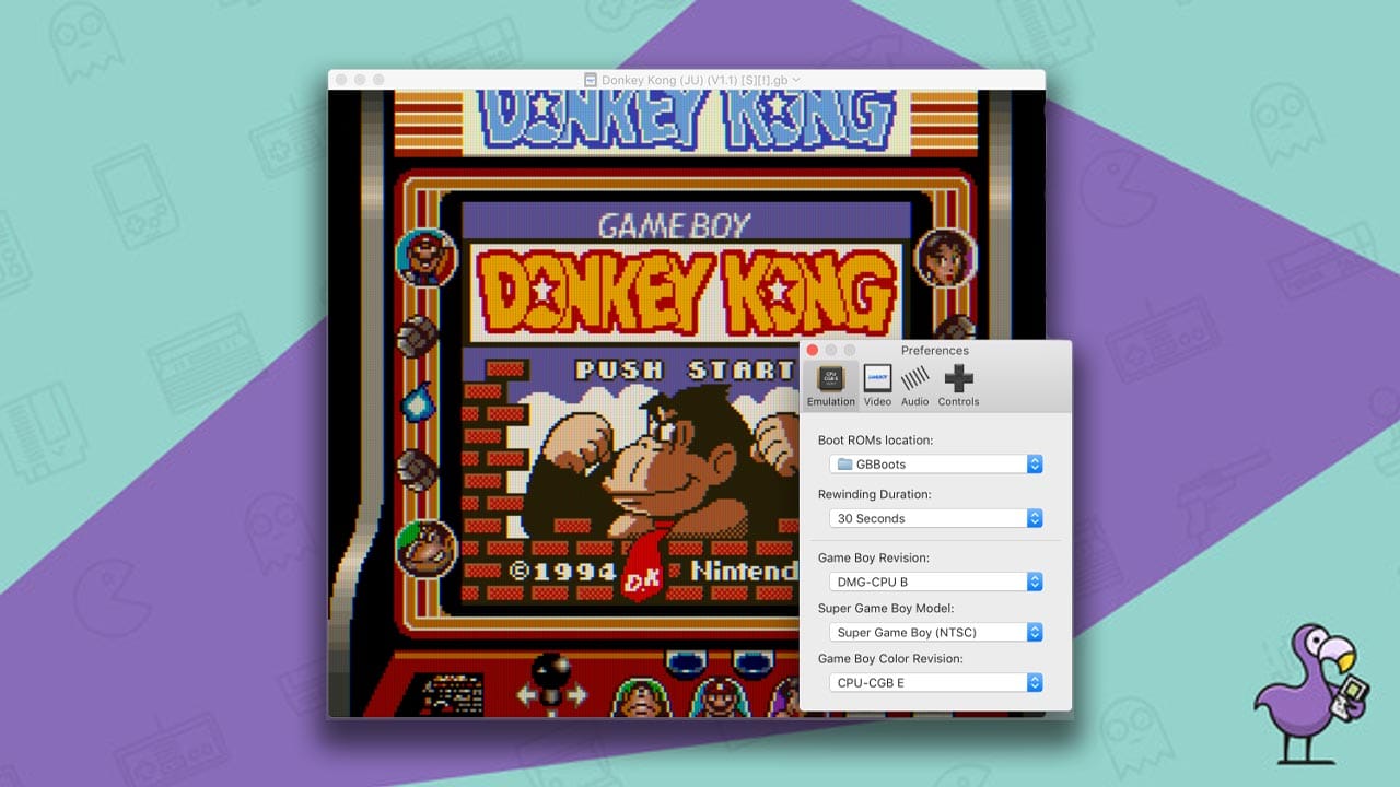 Best Gameboy Emulators - Sameboy emulator gameplay